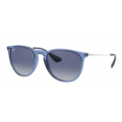 OKULARY PRZECIWSŁONECZNE RAY-BAN® RB4171 6515/4L TRANSPATENT BLUE/LIGHT GREY GRADIENT DARK ERIKA