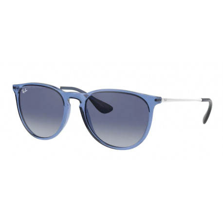 OKULARY PRZECIWSŁONECZNE RAY-BAN® RB4171 6515/4L TRANSPATENT BLUE/LIGHT GREY GRADIENT DARK ERIKA