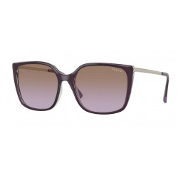 OKULARY PRZECIWSŁONECZNE VOGUE EYEWEAR VO5353S 2874/68 TOP PURPLE ON TRANSPARENT GREY r. 54