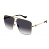 OKULARY PRZECIWSŁONECZNE GUCCI GG1087S 001 GOLD/GREY r.63