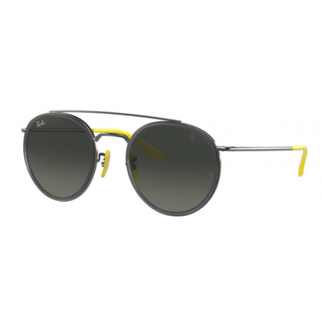 OKULARY PRZECIWSŁONECZNE RAY-BAN® RB3647M F030/71GUNMETAL/GREY GRADIENT DARK GREY r.51 FERRARI