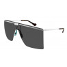OKULARY PRZECIWSŁONECZNE GUCCI GG1096S 001 SILVER/GREY