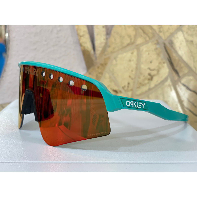 Okulary Oakley® Oo9465 Oo9463 Sutro Lite Sweep Matte Celesteprizm Ruby Custom Optyk Okular 