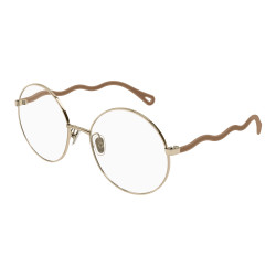 OKULARY KOREKCYJNE CHLOE CH0057O 006 BEIGE BROWN r.56
