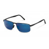 OKULARY PRZECIWSŁONECZNE PORSCHE P8917A BLACK/STRONG DARK BLUE MIRROR 90% r. 63