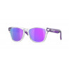 OKULARY OAKLEY® OJ9009-03 FROGSKINS XXS CLEAR/PRIZM VIOLET YOUTH COLLECTION