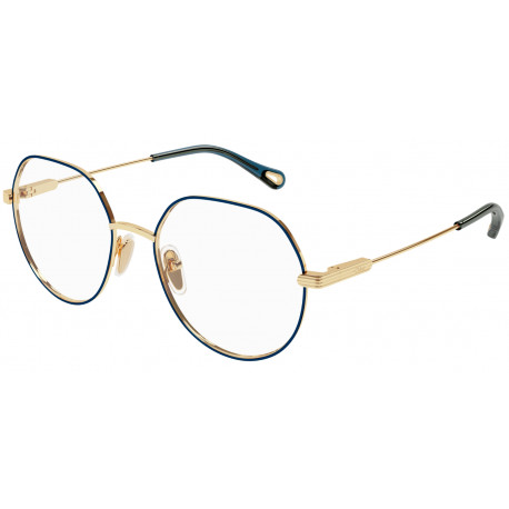 OKULARY KOREKCYJNE CHLOE CH0137O 008 GOLD/BLUE r. 53