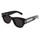 OKULARY PRZECIWSŁONECZNE SAINT LAURENT SL573 001 BLACK/GREY r. 49