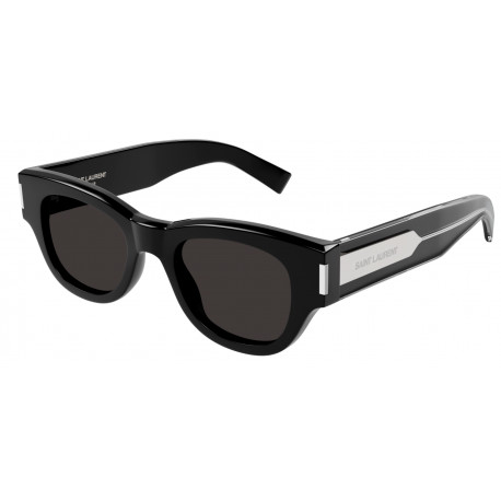 OKULARY PRZECIWSŁONECZNE SAINT LAURENT SL573 001 BLACK/GREY r. 49