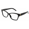 OKULARY KOREKCYJNE SAINT LAURENT SLM116 SL M116 001 BLACK r. 55