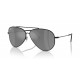 OKULARY PRZECIWSŁONECZNE RAY-BAN® RB0101S 002/GS BLACK/GREY MIRROR SILVER AVIATOR REVERSE r. 62
