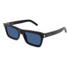 OKULARY PRZECIWSŁONECZNE SAINT LAURENT SL561 SL 561 009 BLACK/BLUE r. 54 BETTY