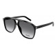 OKULARY PRZECIWSŁONECZNE SAINT LAURENT SL596 SL 596 BLACK/GREY GRADIENT DUNE r.58