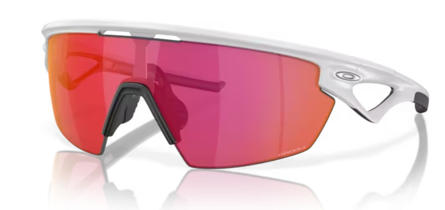 Oakley SPHAERA OO9403-1136 ホワイト Okulary OAKLEY Sphaera Prizm Field Matte White OO9403-1136