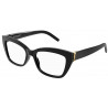 OKULARY KOREKCYJNE SAINT LAURENT SL M117 SLM117 001 BLACK r. 53