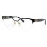 OKULARY KOREKCYJNE VERSACE 0VE1265 VE 1265 1433 BLACK/GOLD r. 53