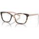 OKULARY KOREKCYJNE PRADA EYEWEAR PR 15ZV PR15ZV 07R1O1 HAVANA CARAMEL r. 55