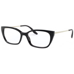 OKULARY KOREKCYJNE PRADA EYEWEAR PR 14XV PR14XV 1AB1O1 BLACK r.54