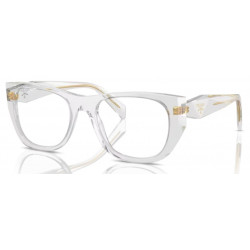 OKULARY KOREKCYJNE PRADA EYEWEAR PR A18V PR1A18V 12R101 TRANSPARENT GREY r. 52