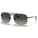 OKULARY PRZECIWSŁONECZNE RAY-BAN® RB3611 RB 3611 006/71 BLACK/GREY GRADIENT r. 60