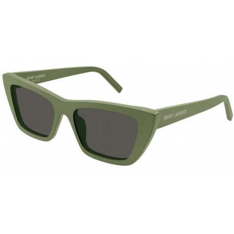 OKULARY PRZECIWSŁONECZNE SAINT LAURENT SL 276 SL276 057 GREEN/GREY r. 55 MICA