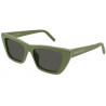 OKULARY PRZECIWSŁONECZNE SAINT LAURENT SL 276 SL276 057 GREEN/GREY r. 55 MICA