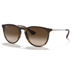 OKULARY PRZECIWSŁONECZNE RAY-BAN® RB4171 RB 4171 622/8G RUBBER BLACK/LIGHT GREY GRADIENT DARK GREY ERIKA r. 54