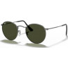 OKULARY PRZECIWSŁONECZNE RAY-BAN® RB3447 RB 3447 029 ROUND METAL MATTE GUNMETAL/G-15 GREEN r. 50