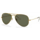 OKULARY PRZECIWSŁONECZNE RAY-BAN® RB3025 001/58 ARISTA/GREEN POLARIZED AVIATOR r. 58