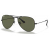 OKULARY PRZECIWSŁONECZNE RAY-BAN® RB3025 001/58 ARISTA/GREEN POLARIZED AVIATOR r. 62