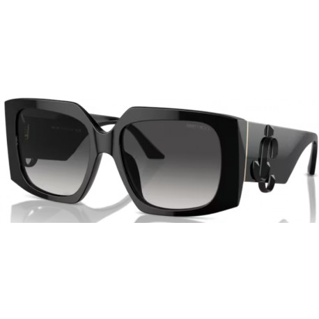 OKULARY PRZECIWSŁONECZNE JIMMY CHOO JC5006U JC 5006U 50008G BLACK/GRADIENT GREY r. 55