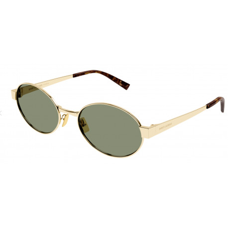 OKULARY PRZECIWSŁONECZNE SAINT LAURENT SL692 SL 692 003 GOLD/GREEN r. 55