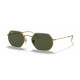 OKULARY PRZECIWSŁONECZNE RAY-BAN RB3556 9196/13 ARISTA/GREEN G-15 r.53