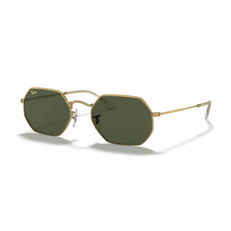 OKULARY PRZECIWSŁONECZNE RAY-BAN RB3556 9196/13 ARISTA/GREEN G-15 r.53