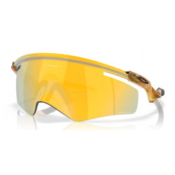 OKULARY OAKLEY® OO9481D-04 QNTM KATO TRANSPARENT LIGHT CURRY/PRIZM 24K