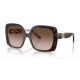 OKULARY PRZECIWSŁONECZNE DOLCE&GABBANA DG4475 3217/13 HAVANA ON WHITE BARROW/BROWN GRADIENT r. 56