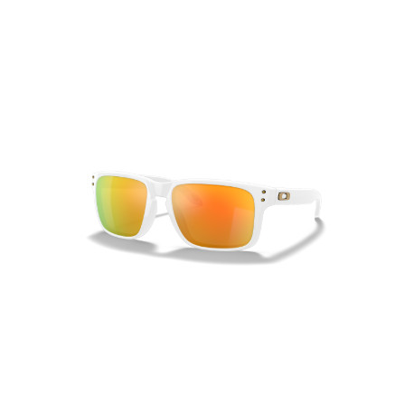 OKULARY OAKLEY® OO9102 HOLBROOK MATTE WHITE/FIRE IRIDIUM CUSTOM