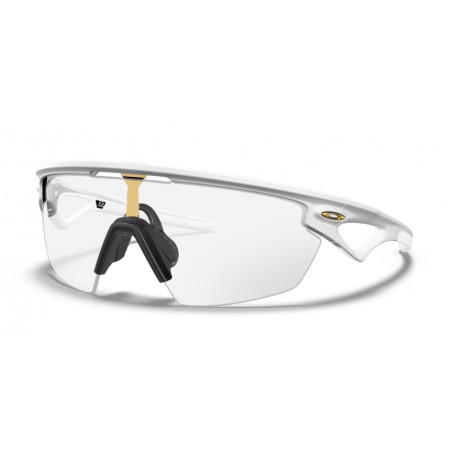 OKULARY OAKLEY® OO9403 MATTE WHITE/CLEAR PHOTOCHROMIC (IKON POLISHED GOLD) CUSTOM