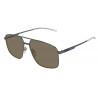 OKULARY PRZECIWSŁONECZNE GUCCI GG1676S GG 1676S 003 RUTHENIUM/BROWN r. 60