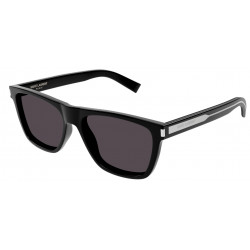 OKULARY PRZECIWSŁONECZNE SAINT LAURENT SL619 SL 619 001 BLACK/BLACK r.56