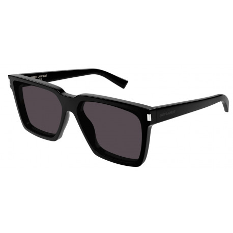 OKULARY PRZECIWSŁONECZNE SAINT LAURENT SL610 SL 610 BLACK/BLACK r. 59