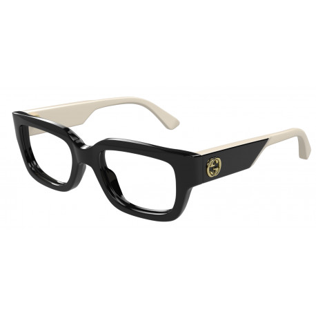 OKULARY KOREKCYJNE GUCCI GG1666O GG 1666O 005 BLACK/IVORY r. 53