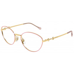 OKULARY KOREKCYJNE GUCCI GG1669O GG 1669O GOLD/PINK r. 54