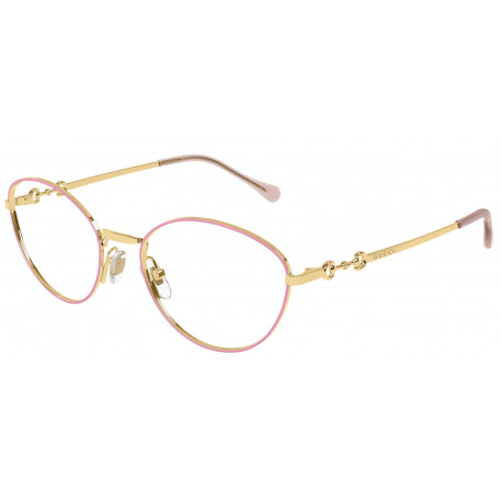 OKULARY KOREKCYJNE GUCCI GG1669O GG 1669O GOLD/PINK r. 54