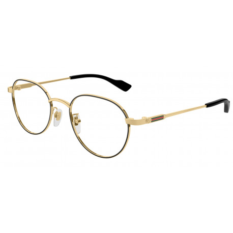 OKULARY KOREKCYJNE GUCCI GG1747OA GG 1747OA 001 GOLD/BLACK r. 51