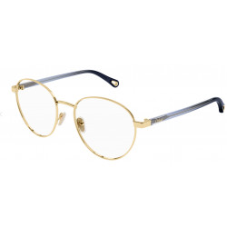 OKULARY KOREKCYJNE CHLOÉ CH0269O CH 0269O 001 GOLD/BLUE r. 53