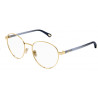 OKULARY KOREKCYJNE CHLOÉ CH0269O CH 0269O 001 GOLD/BLUE r. 53