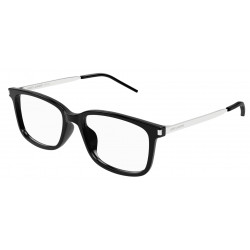 OKULARY KOREKCYJNE SAINT LAURENT SL 684/F SL684/F 001 BLACK/SILVER r 55