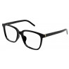 OKULARY KOREKCYJNE SAINT LAURENT SLM142/F SL M142/F 001 BLACK r. 54