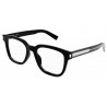 OKULARY KOREKCYJNE SAINT LAURENT SL711 SL 711 OPT 001 BLACK CRYSTAL r. 52